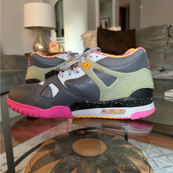 Nike Air Trainer 3 Prm Qs Bo Knows Horse Racing - Picture 2 of 8